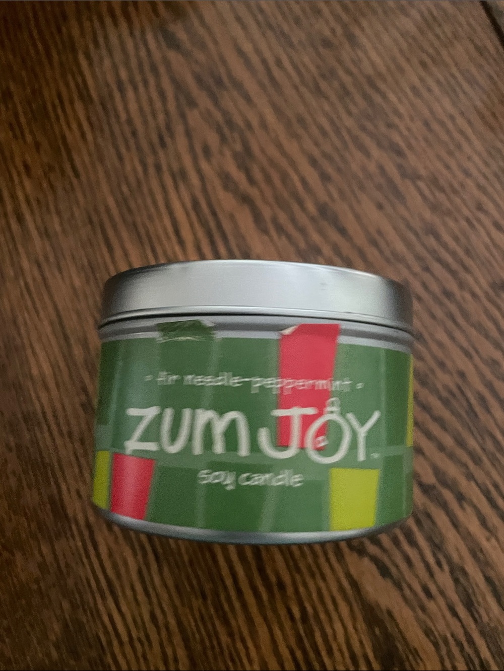 Indigo Wild-Zum Vintage Zum Joy Fir needle-Peppermint Soy Candle